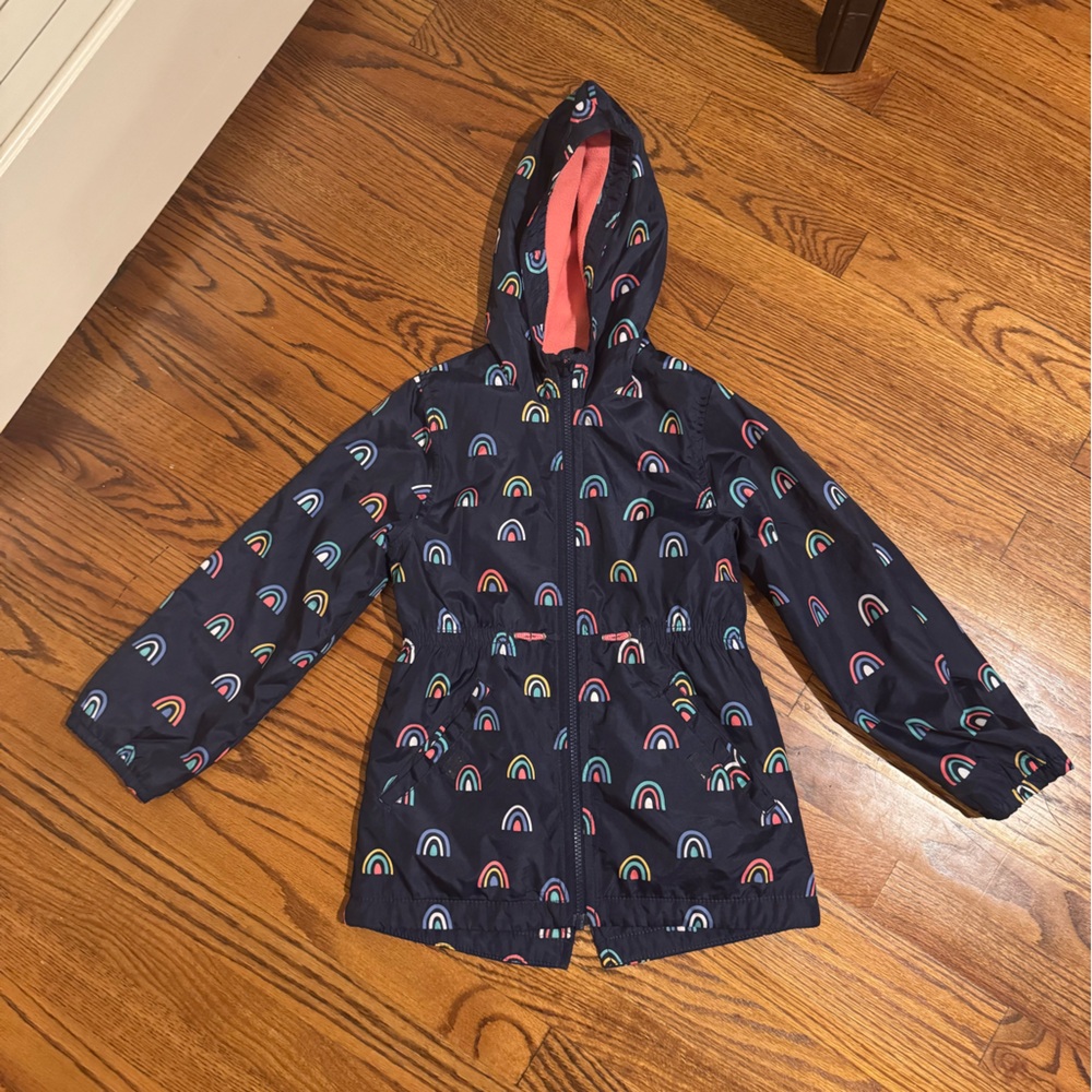 Carter's Navy Rainbow Raincoat for Kids